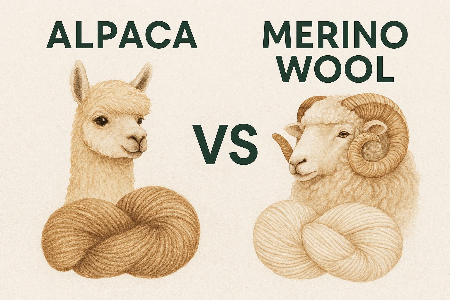 Alpaca vs. Merino Wool: A Comprehensive Guide to Choosing the Best Fiber - Luca-S Yarns