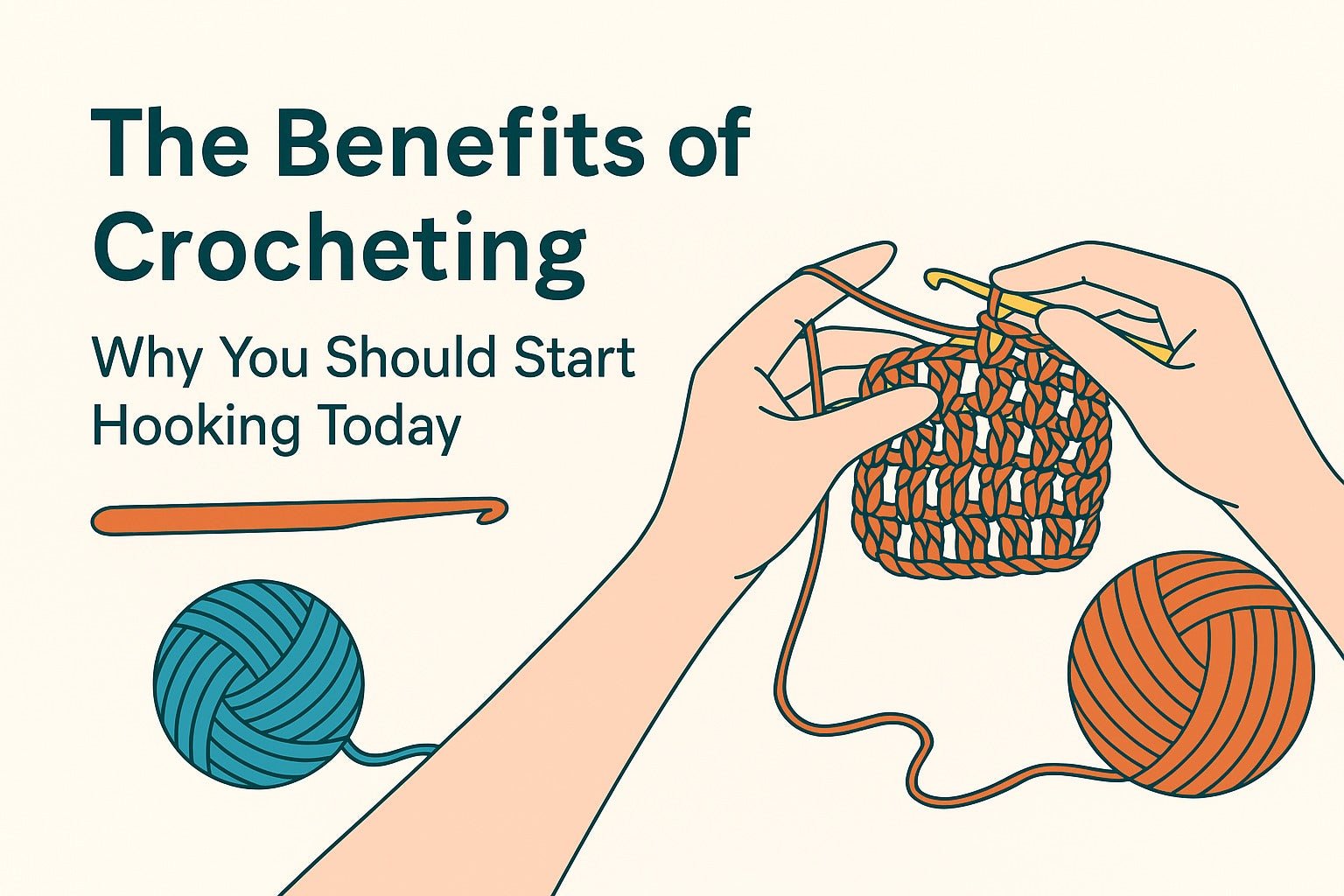 The Benefits of Crocheting: Why You Should Start Hooking Today - Luca-S Yarns