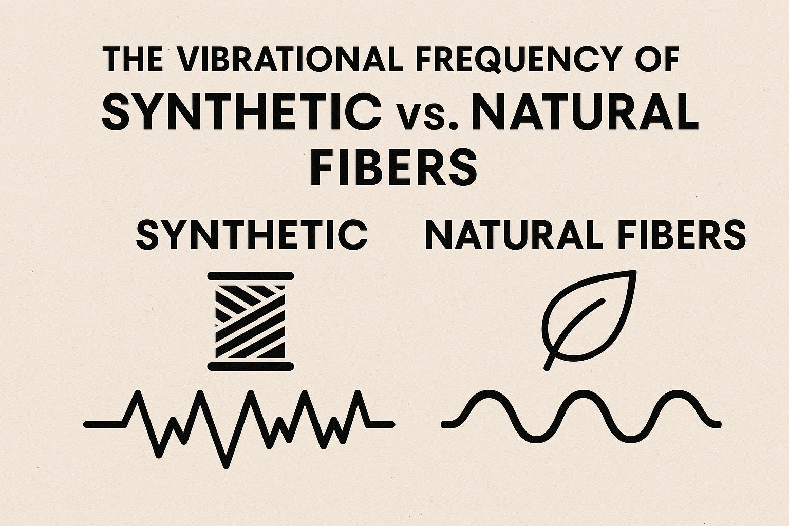 The Vibrational Frequency of Synthetic vs. Natural Fibers: Understanding the Energy Impact of Your Fabric Choices - Luca-S Yarns
