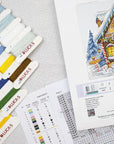 Cross Stitch Kit Luca-S - Santa’S Shop , B1435