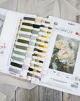 Cross Stitch Kit Luca-S GOLD -The Light of Spring Peonies, B715