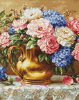 Cross Stitch Kit Luca-S GOLD - Golden Bloom, B723