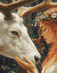 Petit Point Kit Luca-S GOLD - The Gentle Spirit of the Forest, G724