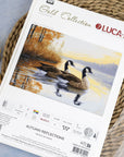 Cross Stitch Kit Luca-S GOLD - Autumn Reflections, B728
