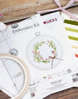 Cross Stitch Kit with Hoop Included Luca-S - Spring hum, BC109