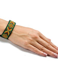 Bracelet Needlecraft Kit - Cross Stitch Kits on Leather - Luca - S Yarns