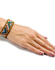 Bracelet Needlecraft Kit - Cross Stitch Kits on Leather - Luca - S Yarns