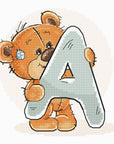 Cross Stitch Kit Alphabet - Luca - S Kit - Letter „A” B1202 - Luca - S Yarns