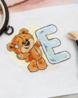 Cross Stitch Kit Alphabet - Luca - S Kit - Letter „E” B1206 - Luca - S Yarns