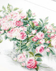 Cross Stitch Kit - Bouquet of Pink Roses, B2286 - Luca - S Yarns