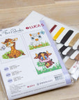 Cross Stitch Kit for Beginners - Kids Embroidery Kit M03 - Luca - S Yarns