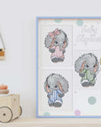 Cross Stitch Kit for Beginners - My First Embroidery, M04 - Luca - S Yarns