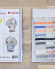 Cross Stitch Kit for Beginners - My First Embroidery, M04 - Luca - S Yarns