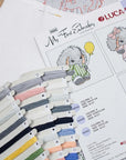 Cross Stitch Kit for Beginners - My First Embroidery, M04 - Luca - S Yarns