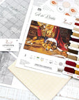 Cross Stitch Kit Luca - S - A Reluctant Companion, B585 - Luca - S Yarns