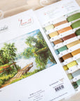 Cross Stitch Kit Luca - S - A very nice place, B548 - Luca - S Yarns