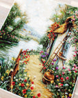 Cross Stitch Kit Luca - S - Along the River, B581 - Luca - S Yarns