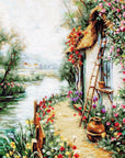 Cross Stitch Kit Luca - S - Along the River, B581 - Luca - S Yarns