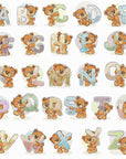 Cross Stitch Kit Luca - S - Alphabet, B1201 - Luca - S Yarns