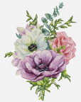 Cross Stitch Kit Luca - S - Anemone, B7017 - Luca - S Yarns