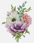 Cross Stitch Kit Luca - S - Anemone, B7017 - Luca - S Yarns