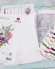 Cross Stitch Kit Luca - S - Anemone, B7017 - Luca - S Yarns