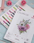 Cross Stitch Kit Luca - S - Anemone, B7017 - Luca - S Yarns