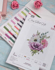 Cross Stitch Kit Luca - S - Anemone, B7017 - Luca - S Yarns