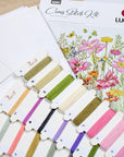 Cross Stitch Kit Luca - S - August Bouquet, B2387 - Luca - S Yarns
