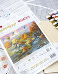 Cross Stitch Kit Luca - S - Autumn Creek Mill, B616 - Luca - S Yarns