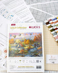 Cross Stitch Kit Luca - S - Autumn Creek Mill, B616 - Luca - S Yarns