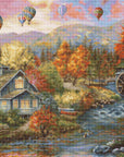 Cross Stitch Kit Luca - S - Autumn Creek Mill, B616 - Luca - S Yarns