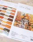 Cross Stitch Kit Luca - S - Autumn Landscape, B481 - Luca - S Yarns