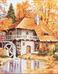 Cross Stitch Kit Luca - S - Autumn Landscape, B481 - Luca - S Yarns