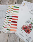 Cross Stitch Kit Luca - S - B7020, The Field Poppies - Luca - S Yarns
