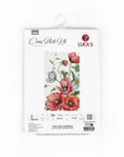 Cross Stitch Kit Luca - S - B7020, The Field Poppies - Luca - S Yarns
