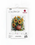 Cross Stitch Kit Luca - S - B7021, The Sunflowers - Luca - S Yarns