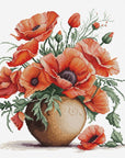 Cross Stitch Kit Luca - S - B7022, Summer Rubies - Luca - S Yarns