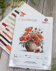 Cross Stitch Kit Luca - S - B7022, Summer Rubies - Luca - S Yarns