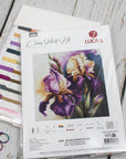 Cross Stitch Kit Luca - S - B7023, Iris “Burgermeister” - Luca - S Yarns