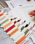 Cross Stitch Kit Luca - S - B7024, The Poppy Flowers - Luca - S Yarns