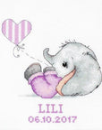 Cross Stitch Kit Luca - S - Baby Girl, B1133 - Luca - S Yarns