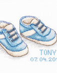 Cross Stitch Kit Luca - S - Baby Shoes B1138 - Luca - S Yarns