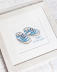Cross Stitch Kit Luca - S - Baby Shoes B1138 - Luca - S Yarns