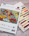 Cross Stitch Kit Luca - S - Backyard Birds with Daylilies, BU5024 - Luca - S Yarns