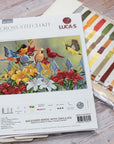 Cross Stitch Kit Luca - S - Backyard Birds with Daylilies, BU5024 - Luca - S Yarns