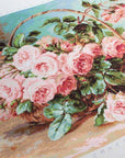 Cross Stitch Kit Luca - S - Basket of pink roses, B547 - Luca - S Yarns