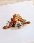 Cross Stitch Kit Luca - S - Basset, B2341 - Luca - S Yarns