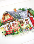 Cross Stitch Kit Luca - S - Beautiful Country House, BU4005 - Luca - S Yarns