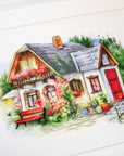 Cross Stitch Kit Luca - S - Beautiful Country House, BU4005 - Luca - S Yarns